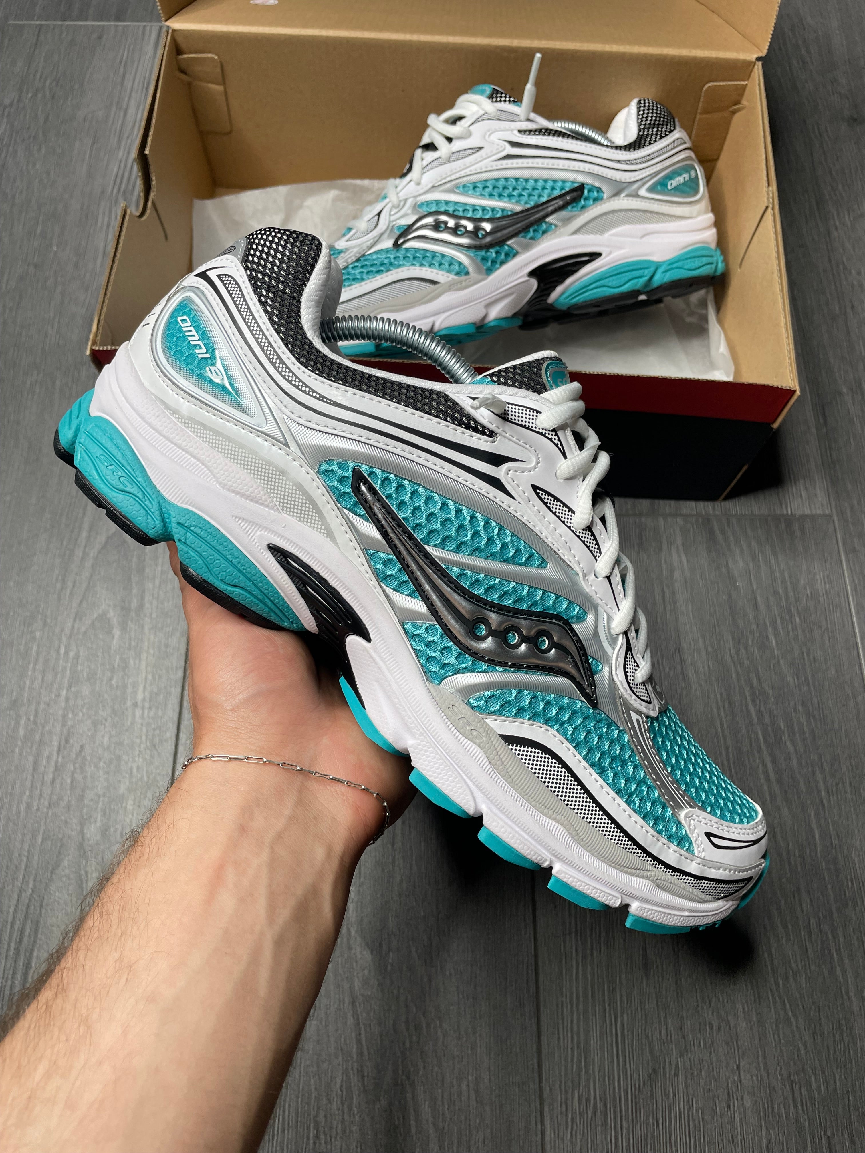 SAUCONY PROGRID OMNI 9 (AQUA BLUE)